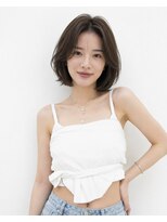 バポス ヘアサロン (BAPOS Hair Salon) 鎖骨上の遊びあるボブ