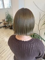 フゥカ 売市店(fuka)&nbsp;【ブリーチなしで叶う】オリーブベージュカラー 八戸