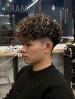 リッチブランドアンドコー 守口店(Rich Brand&Co)&nbsp;スペインカール/ハイライト/メンズカラー/スキンフェード