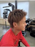 ツーブロックショート