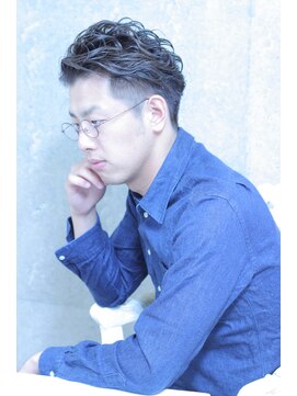 カシュカシュ(cache cache) 外国人風★～～ツーブロック★オールバックスタイル★