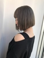 トロニー(TLONY)&nbsp;前下がりボブ グレージュカラー 渋谷 TLONY