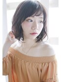ゆる艶カールボブ