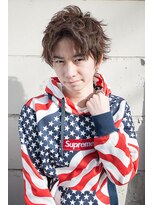 エルクバイコットン(elk by Cotton)&nbsp;【elk by cotton平塚】メンズ/かきあげヘア/メンズショート