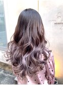 黒からシルバーのグラデーションカラー