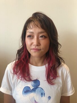 モードケイズ 尼崎店(MODE K's) イヤリングカラー×ベリーピンク