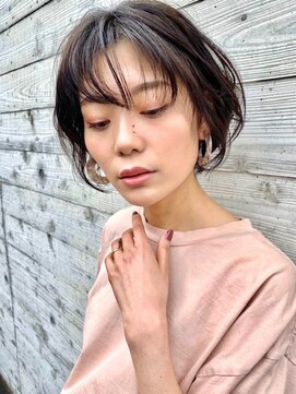 ヘア アンド メイク アートレス(Hair and Make Art less) ナチュラルショートボブ