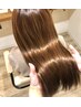 【髪質改善】カット+［酸熱］トリートメント + ヘアパックTr/ 0円　