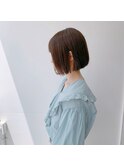 抜け感のあるショートボブ！まとまり◎