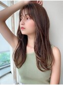 アフロート《矢田菜津紀》表参道　20代大人小顔ベージュ髪型