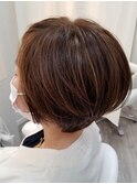 ☆ハイライトショートボブ☆[天王寺/天王寺駅]