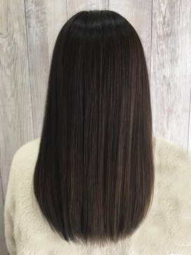 シエル 立川店(CIEL) イヤリングカラー×ミルクティーベージュ×ロング【CIEL×maki】