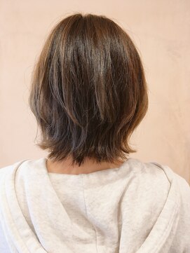 モリオ フロム ロンドン 鶴瀬店 【morio鶴瀬】レイヤーウルフボブ