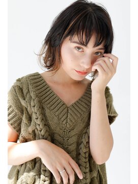 フェリア 池田(FERIA) 【FERIA 池田】インナーカラー＊ミニウルフ