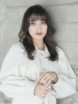 ミンクス 青山店(MINX) オレンジベージュの インナーカラーでおしゃれに