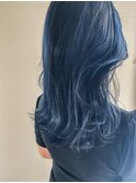 韓国スタイル/ブルー/艶髪/髪質改善縮毛矯正/香椎/千早/髪質改善