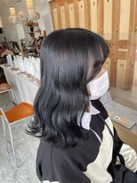 ユラギフロムユイマァル 水島店(YURAGI from YUIMARL)&nbsp;透明感バツグン！ブルーブラック