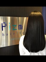 ピズムヘアー(Pizm hair) 長門式酸性縮毛矯正とメテオカラー