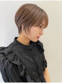 ショートショコラアッシュバニラベージュエアリーカールt523