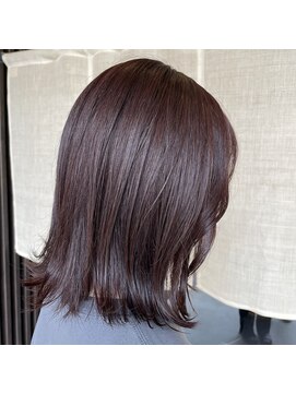 イニ 姉小路(ini) 《戸田》ピンクブラウン/外ハネボブ