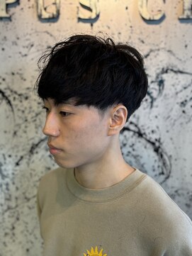 オーパスクリエ (OPUS CREER) ニュアンスパーマツーブロックマッシュ☆マッシュパーマ