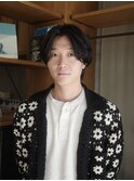 【まどか】ユニセックスなウルフカット。
