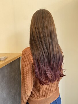 マジョリルゥ 寝屋川店(ma jolie.lou) グラデーションカラー ダブルカラー