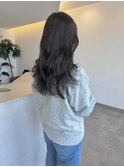 暗髪カラーグレージュ
