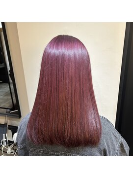 サロンドミルク 溝の口店(salon de MiLK) ピンクパープルカラー