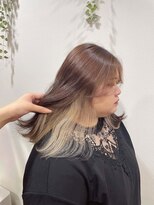カラープロデュースバイアルバ(color produce byALBA) インナーカラー