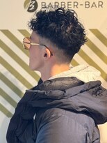 バーバーバー アカバネ(BARBER-BAR AKABANE) 男の色気をプラスする外国人風パーマ×ベリーショート#3