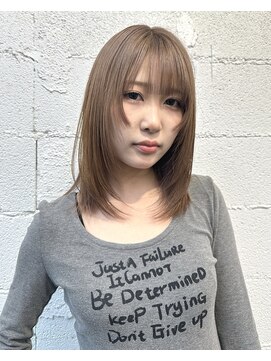 マーケット(MARKET) シアベージュ×レイヤーカット