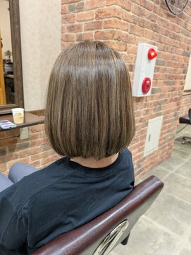 グレイス(gRace) 白髪ぼかしハイライト　グレージュカラー