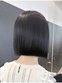 ミニウルフレイヤーカット顔周りカット前髪カット韓国ボブ/横浜