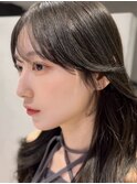 韓国ヘア/レイヤーカット/縮毛矯正/髪質改善/前髪顔まわりカット
