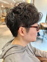フリップビーアヴェダ(FLIP B AVEDA) 本八幡×簡単スタイリング×メンズショートパーマ
