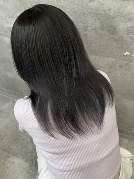 ルイス(L'wis) アイスグレージュ 学割U24ケアブリーチ10代20代グレージュ渋谷