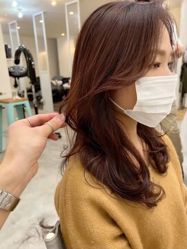 ロミー 本厚木(ROMMY.) 本厚木◎こなれミディ◎大人ガーリーレイヤーカットウェーブヘア