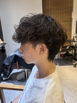 ロウ トウキョウ 八王子店(RAW TOKYO) シャドウパーマ　フェザーパーマ　ホワイトメッシュ　八王子