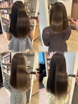 ユーフォリア 青山(Euphoria)&nbsp;【担当きょうこ】透明感艶感髪質改善ストレート赤み消しカラー