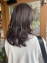 マーブル ヘアー(marble hair) 秋×ピンクラベンダー