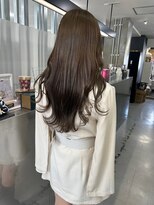 キング 心斎橋店(K!ng)&nbsp;ハイライトカラーミルクティーベージュレイヤーカット