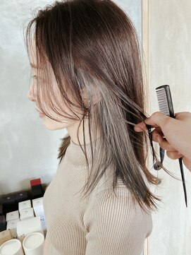 ユニカ オレ(UNIKA ore) インナーカラー×ココアベージュ