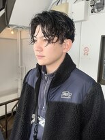 ボウ(BOW)&nbsp;【BOW style】センターパートウェーブ [本町/心斎橋/堺筋本町]