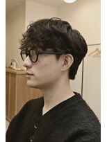 ブラウン バイ イフ 福島(BROWN by if)&nbsp;作り込みすぎないシャドウパーマ