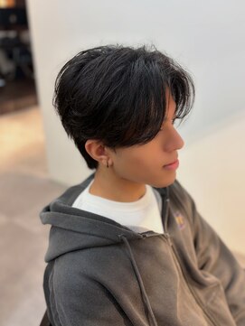 シーフ 千葉(Cyf) ダウンパーマ/センターパート/ニュアンスパーマ/韓国/橋本修杜