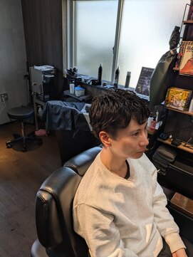 スタートヘアー(Start Hair) ナチュラルパーマショートスタイル