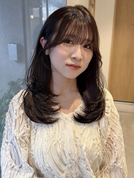 グリーン 町田(green) 【ミディアム】リフトアップ顔まわりレイヤー