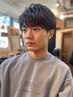 【人気No2メンズメニュー】カット+カラー+marbb+眉カット15950→¥11000