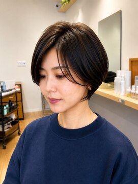 コノアラボ 守谷店(Conoah labo) 大人の丸みショート　守谷　美容室